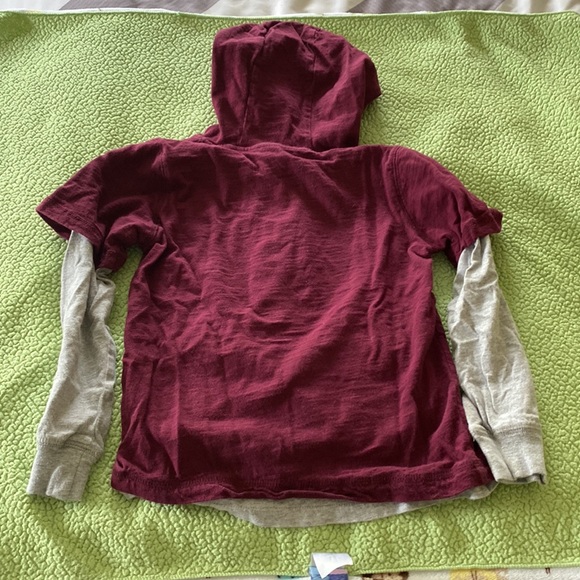 Long Sleeve Hooded Shirt - Picture 5 of 5